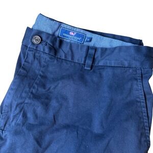 Vineyard Vines Breaker Short Mens 42 Navy Blue Excellent Stretch Chino 1H0462